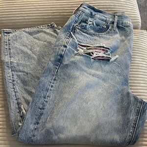 American Eagle Distressed Blue Jeans